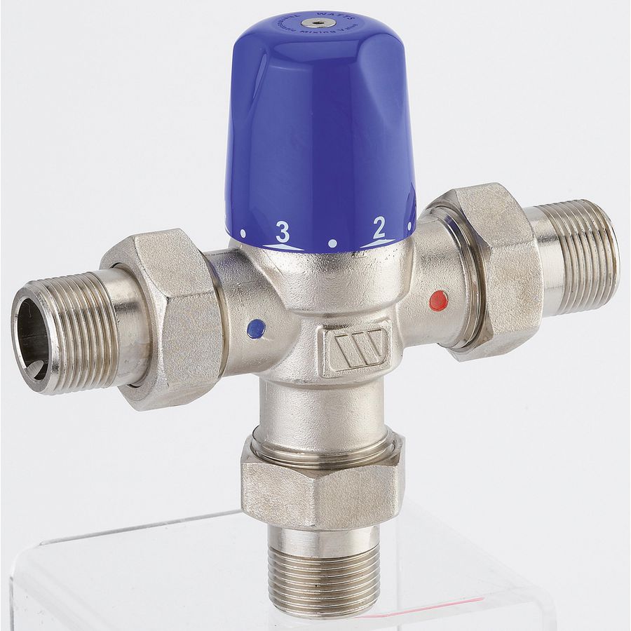 Mengventiel Thermostatisch MMV-C 22mm knel nikkel