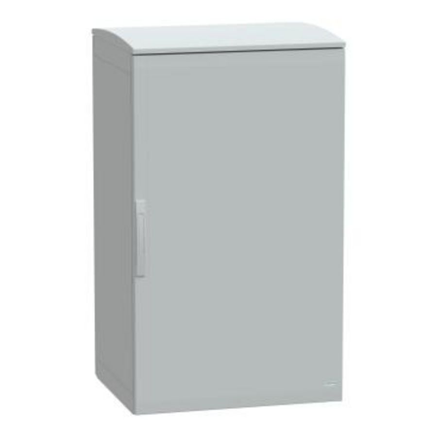Staande behuizing met dak Polyester IP44 1250x Thalassa PLAT