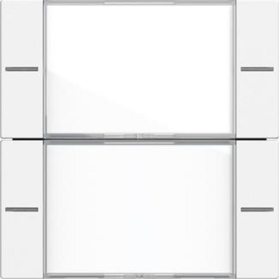 Wippenset 2-voudig TK tastsens.4.55 clear/zuiver wit m
