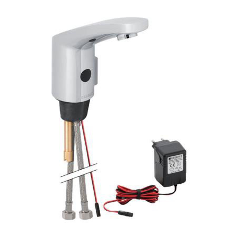 HyTronic 185 wastafelkraan  chr elec.gest. 230V +mengkn