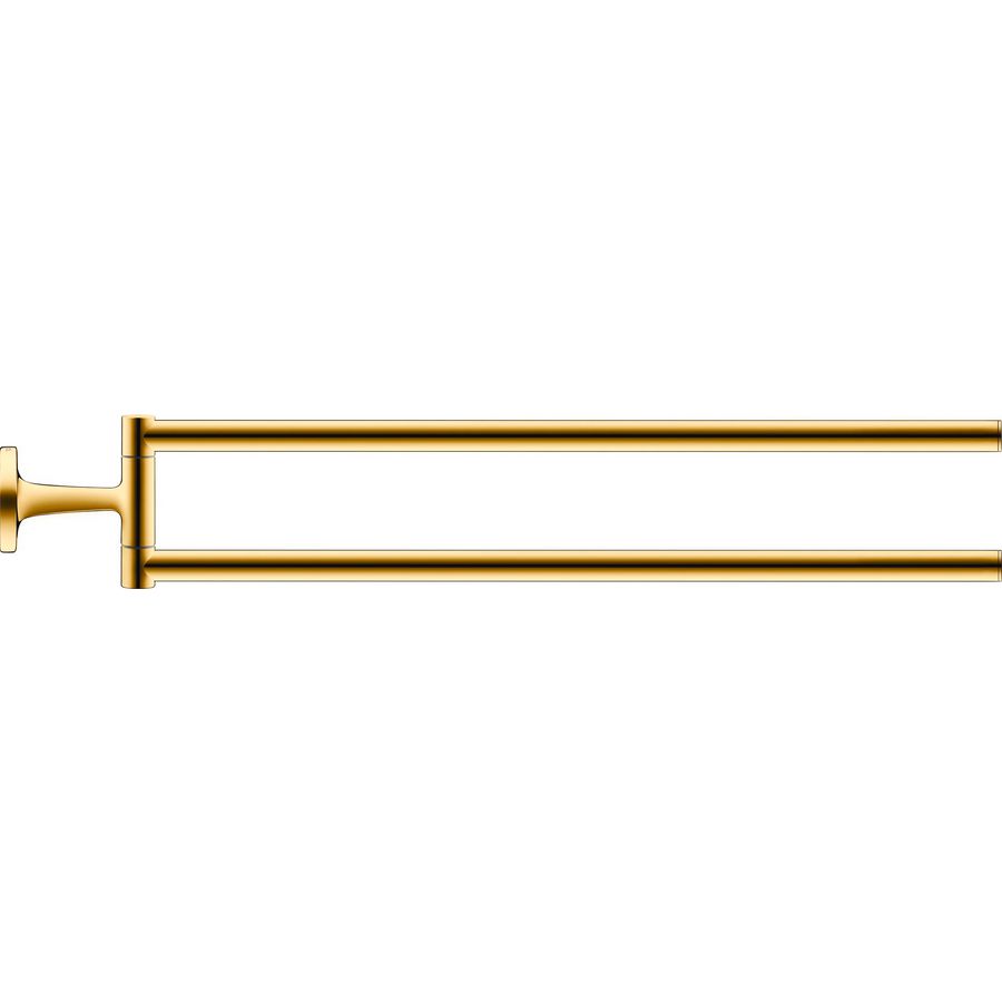 Starck T Handdoekhouder Goud Gepolijst 88x486x57mm