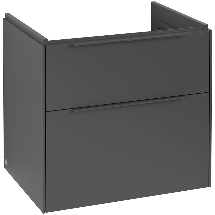 Wastafelonderkast Subway 3.0 622x576x478mm Graphite C576L2VR
