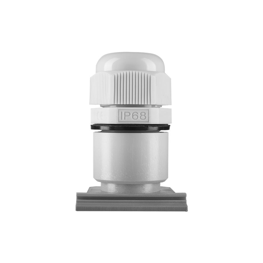Invoerstuk M20 met Wartel doorlaat 7-12 mm Grijs VVE=25