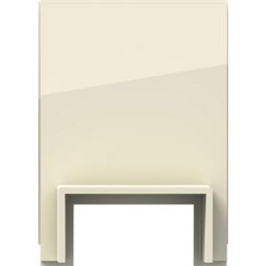 Adapter kabelinvoer kanaal 13x25mm K/P25 System 55 creme wit