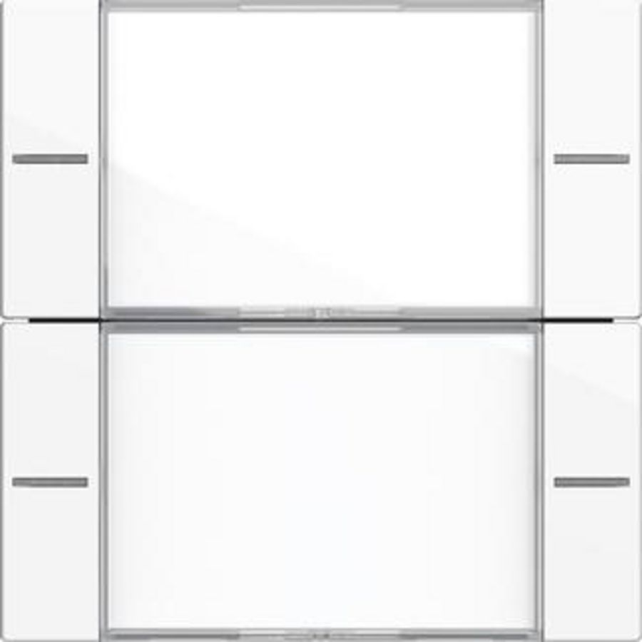 Wippenset 2-voudig TK tastsens.4.55 clear/zuiver wit