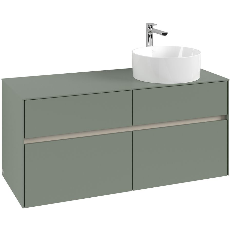 Wastafelonderkast Collaro 1200x548x500mm Soft Green C043B0AF