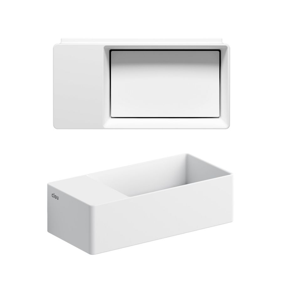 New Flush 3 fontein li aluite +voorbew.kr.gat CL/03.13432.02