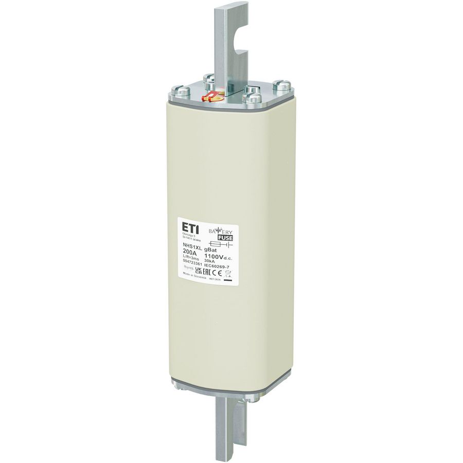 Zekering NHS1XL gBat 200A/1100V DC 4723361