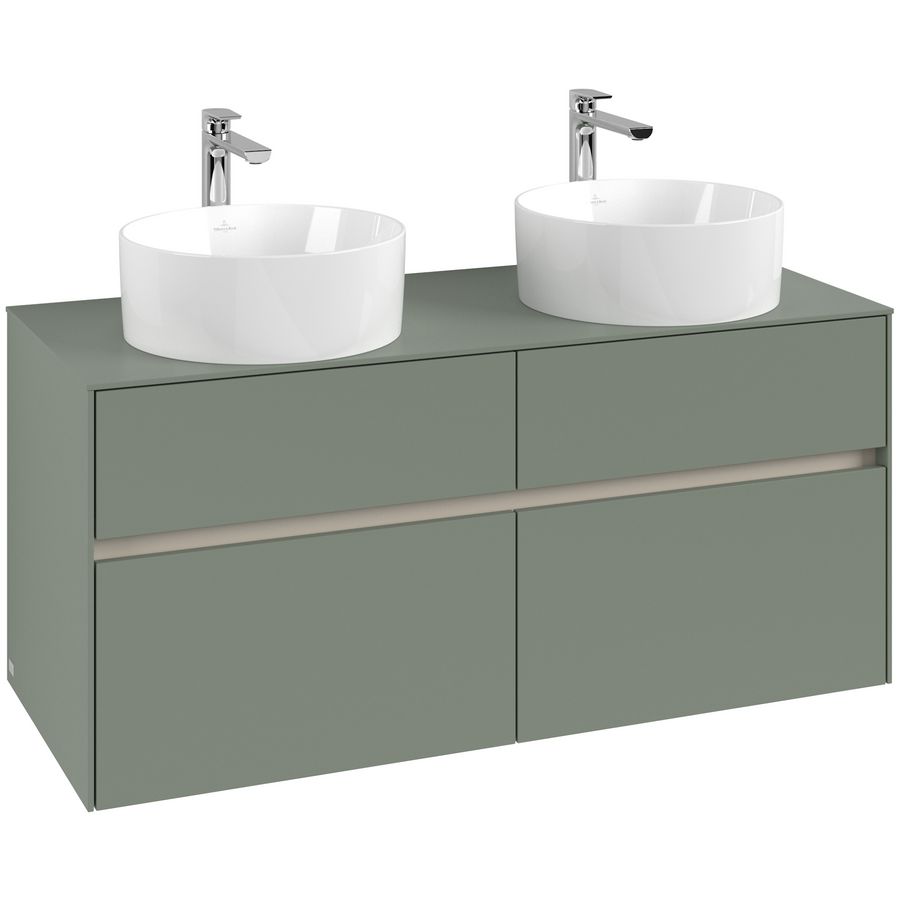 Wastafelonderkast Collaro 1200x548x500mm Soft Green C04400AF