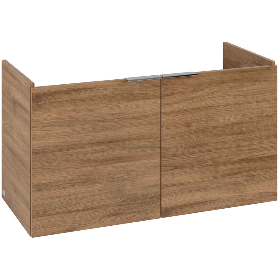 Wastafelonderkastkast ARCHITECTURA 950x520x420mm Oak Kansas greep alu. glans