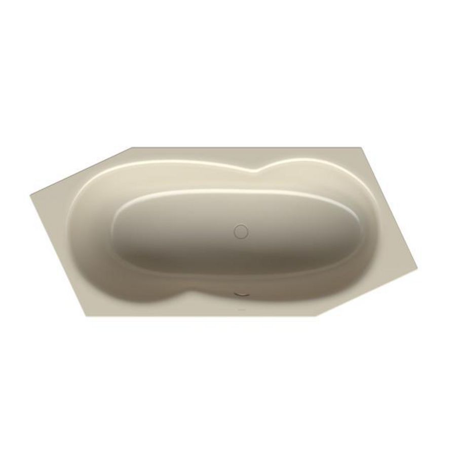 Bad BetteMetric 2060x900mm voeteind RE ovlp voor Beige