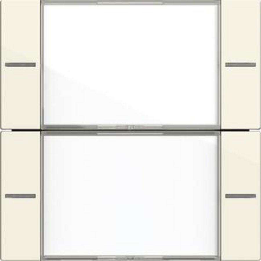 Wippenset 2-voudig TK tastsens.4.55 clear/creme wit
