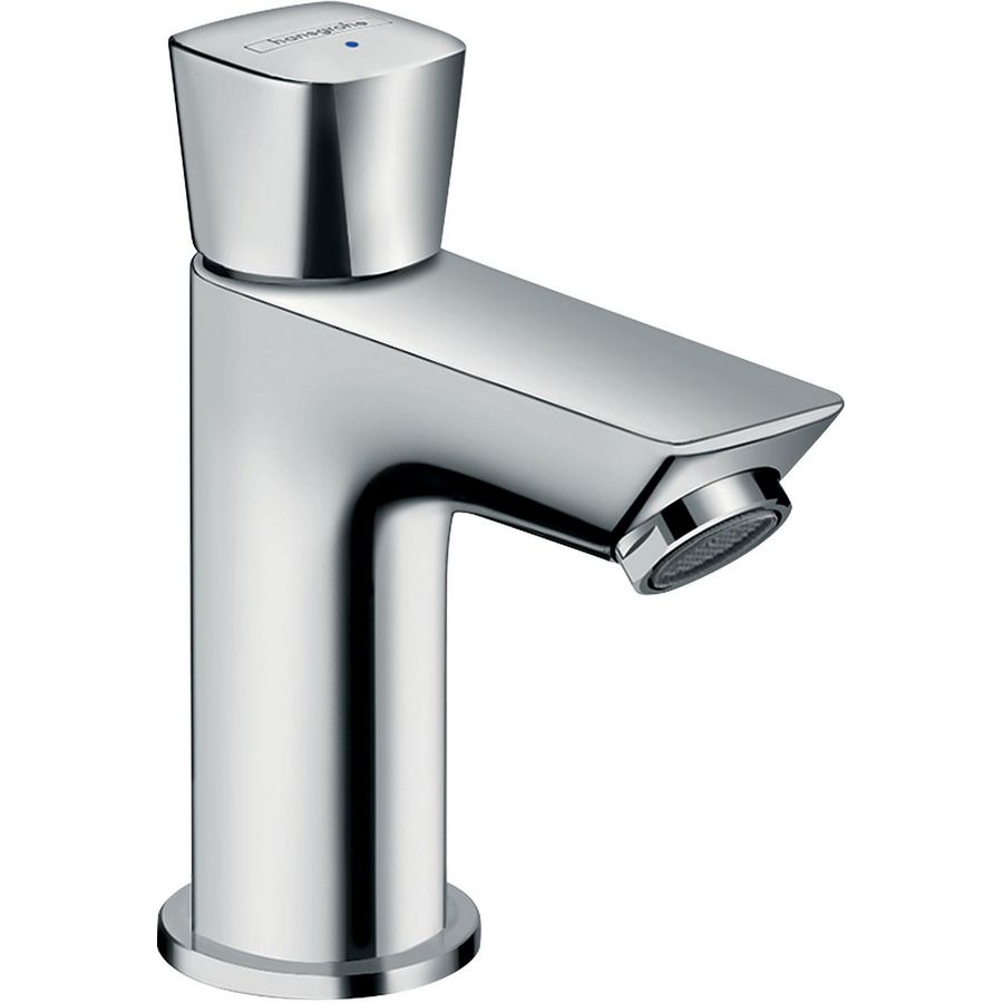 Logis 70 fonteinkraan 1-hendel sprong 84mm chroom met aansluitslang
