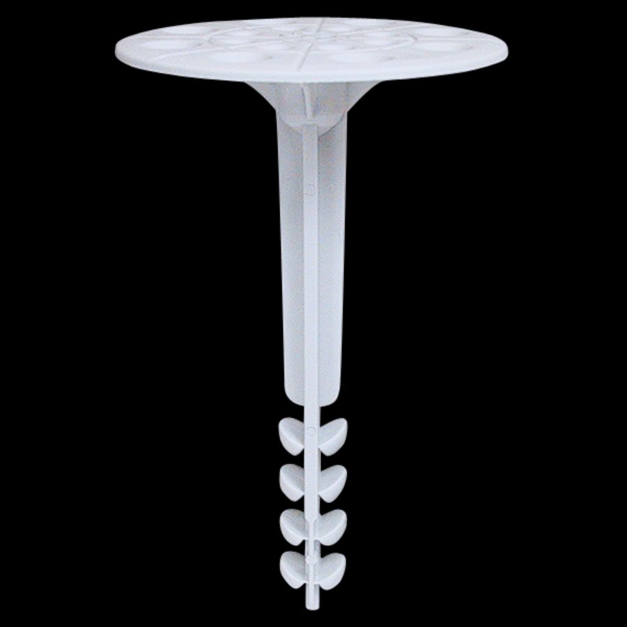 Kunststof isolatieplug hal.vrij 8cm v isolatie 3-4cm VVE=225