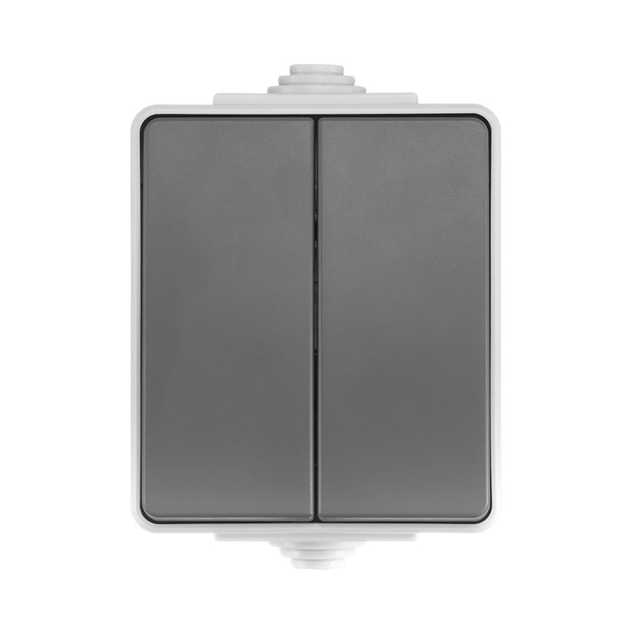Opbouw Serieschakelaar IP55 Grijs VVE=16