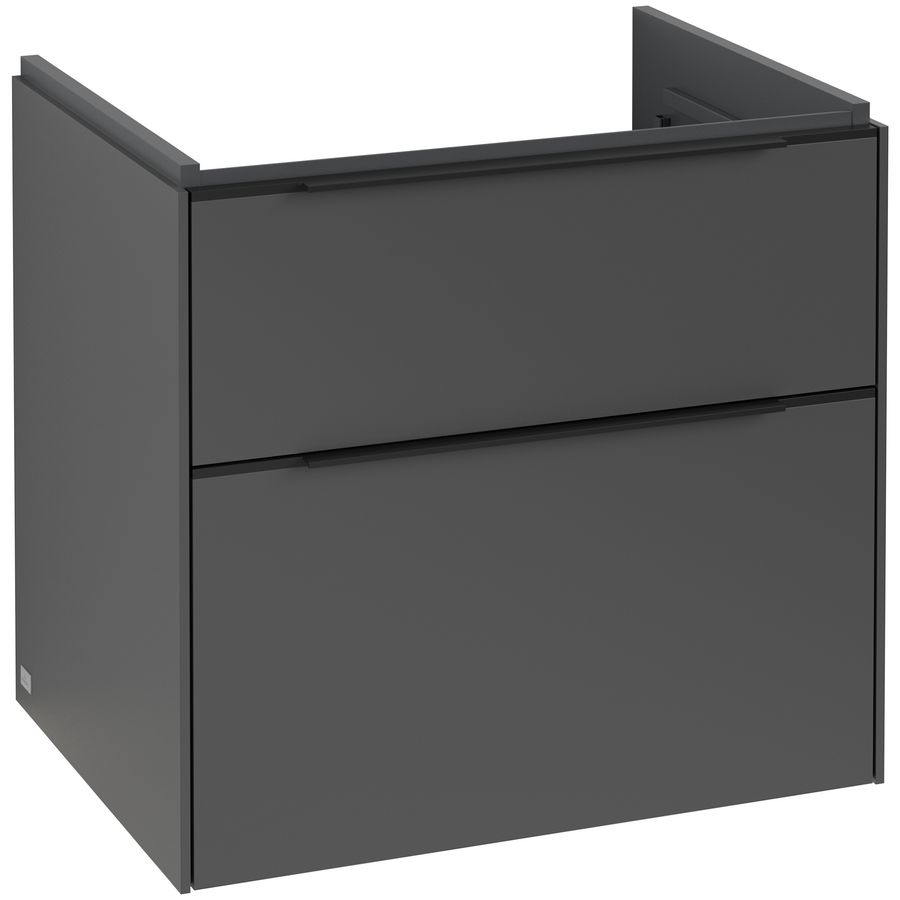 Wastafelonderkast Subway 3.0 622x576x478mm Graphite C576L1VR