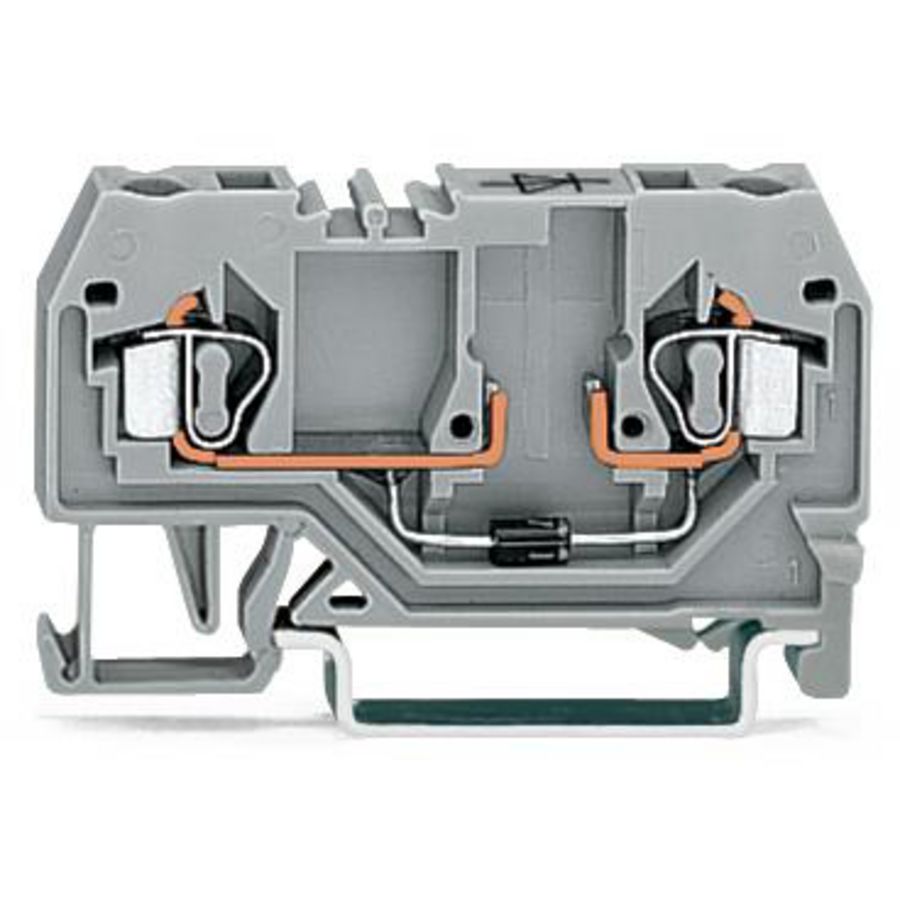 Moduleklem 2-draads met diode 1N4007 280-915/281-411 VVE=100