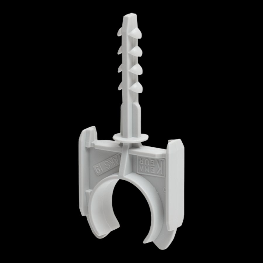 Kunststof buisklemplug halvrij 3/4/19-19,8mm VVE=200