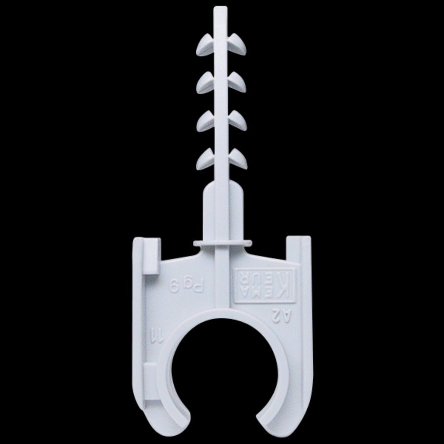 Buisklemplug kunstst hal.vrij boor 1.1/4/30,5-32,5mm VVE=100