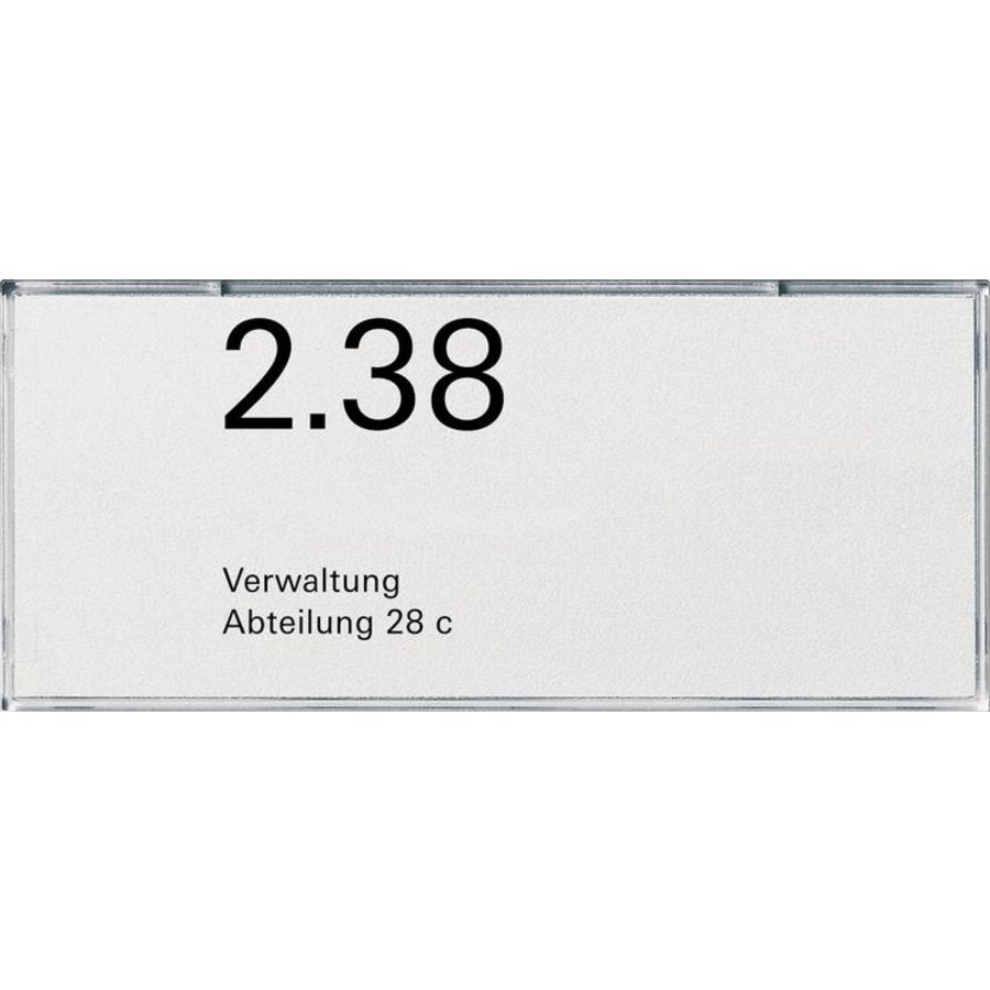 Naam-/deurbordje 2-voudig Accessoires