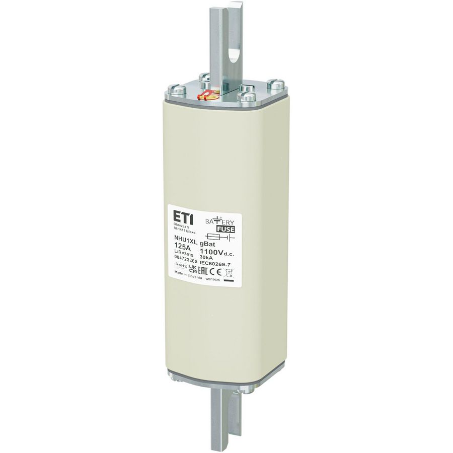 Zekering NHU1XL gBat 125A/1100V DC 4723365
