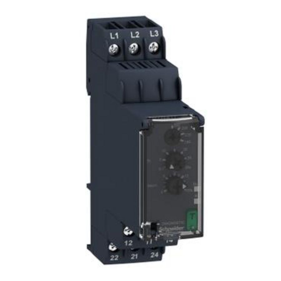 Fasebewakingsrelais 3 fasen 24-240V AC/DC 2M/V Harmony