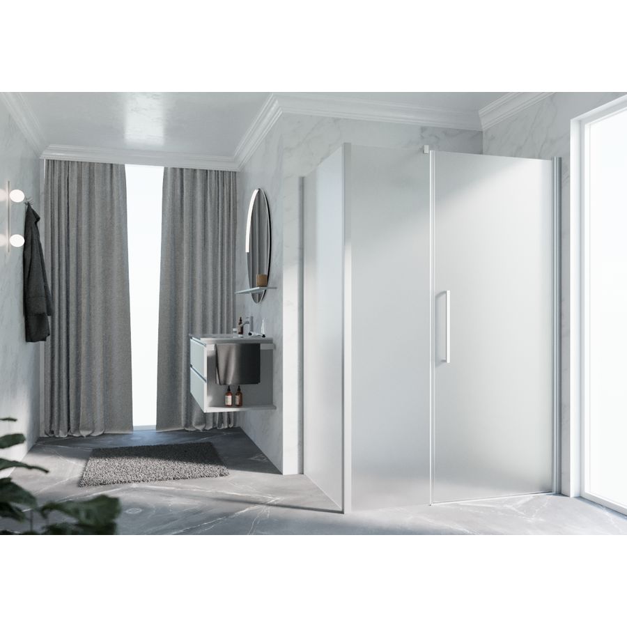 Young 2.0 F1B vaste wand 670-690x2000mm matchroom satin