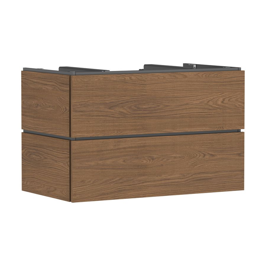 Badmeubel Xilesa E 980/550 2 lades waskom/gesl. wastafel CAO