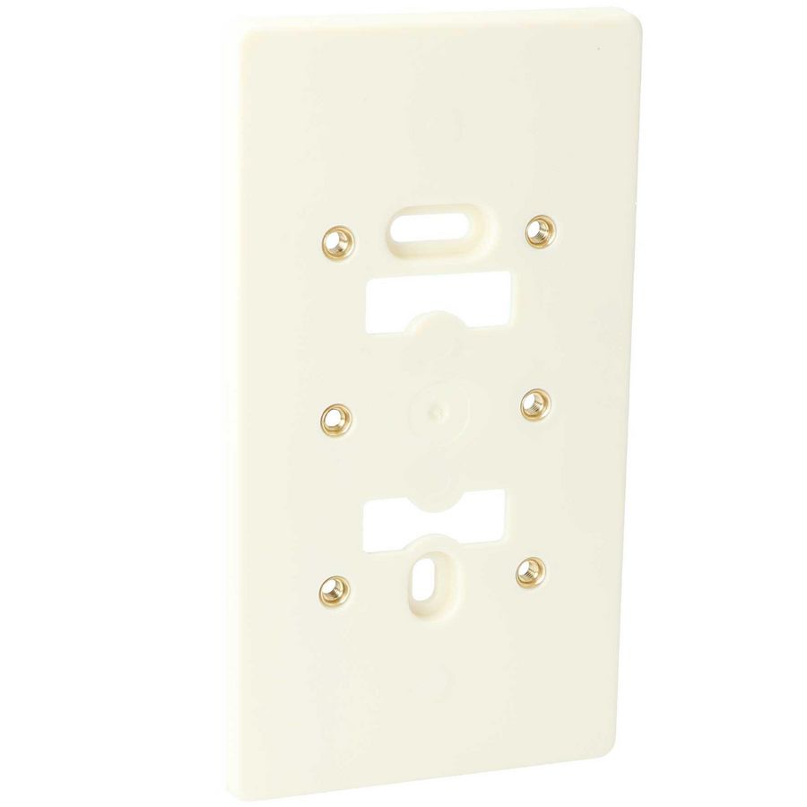 Montageplaat vlak TMS creme
