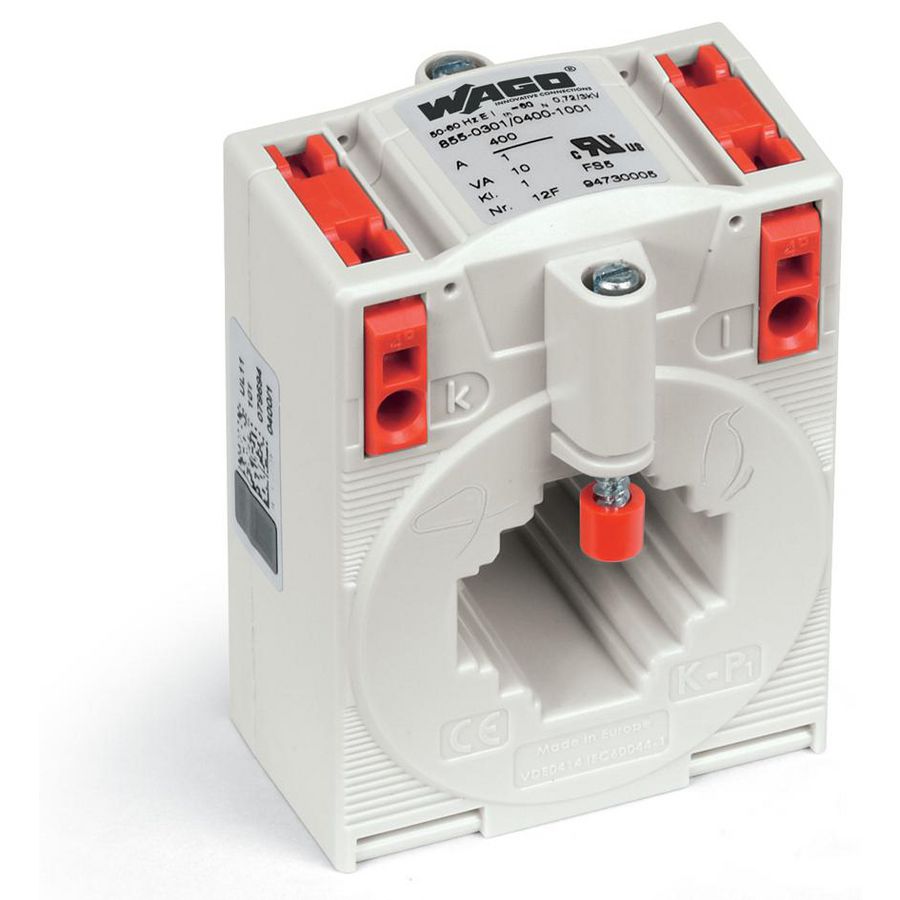 Plug-in stroomomvormer Primaire toegekende stroom 400A Secu