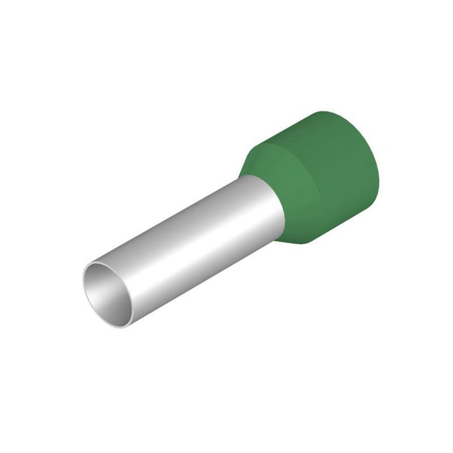 Adereindhuls 16mm² Stripping l: 21mm groen VVE=100