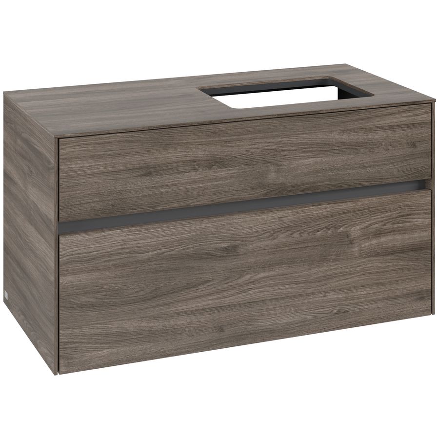 Wastafelonderkast Collaro 1000x548x500mm Sto.Oak C11100RK