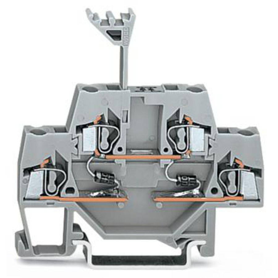 Moduleklem 2-etage + 2 dioden 1N4007 280-941/281-490 VVE=50
