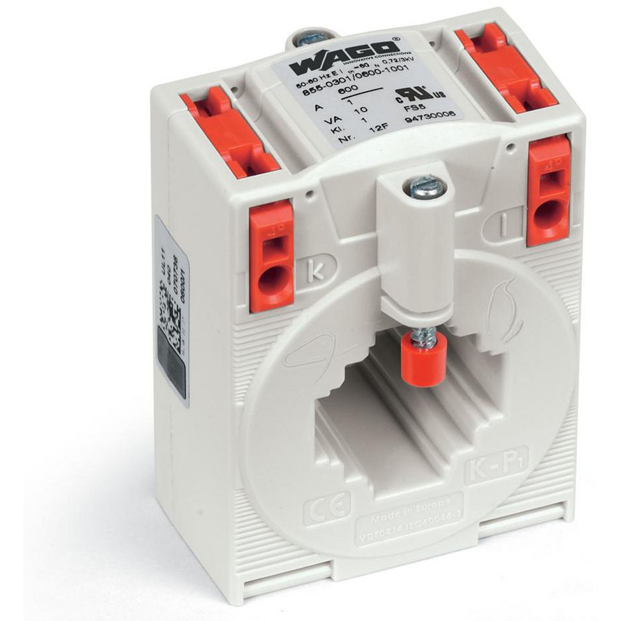 Plug-in stroomomvormer Primaire toegekende stroom 600A Secu