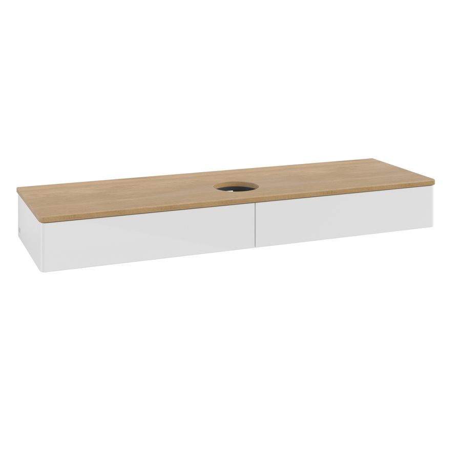 Wastafelonderkast Antao 1600x190x500mm G.White.L K14011GF