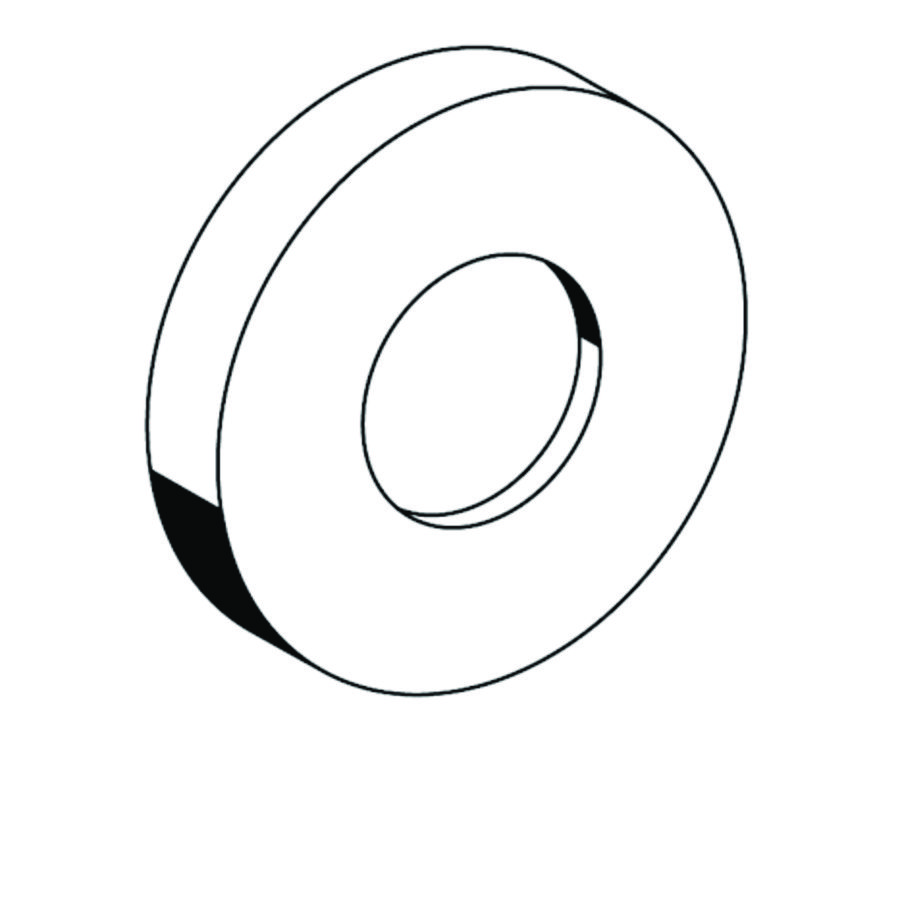 Rozetvoor WC spoelkraan BASIC/SILENT ECO chroom