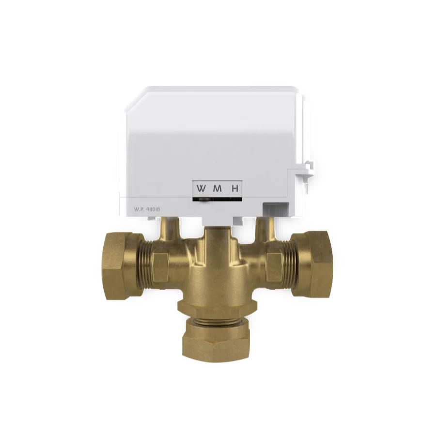 Zoneventiel Drayton Snap On 3-weg F/F 3/4 240V VVE=10