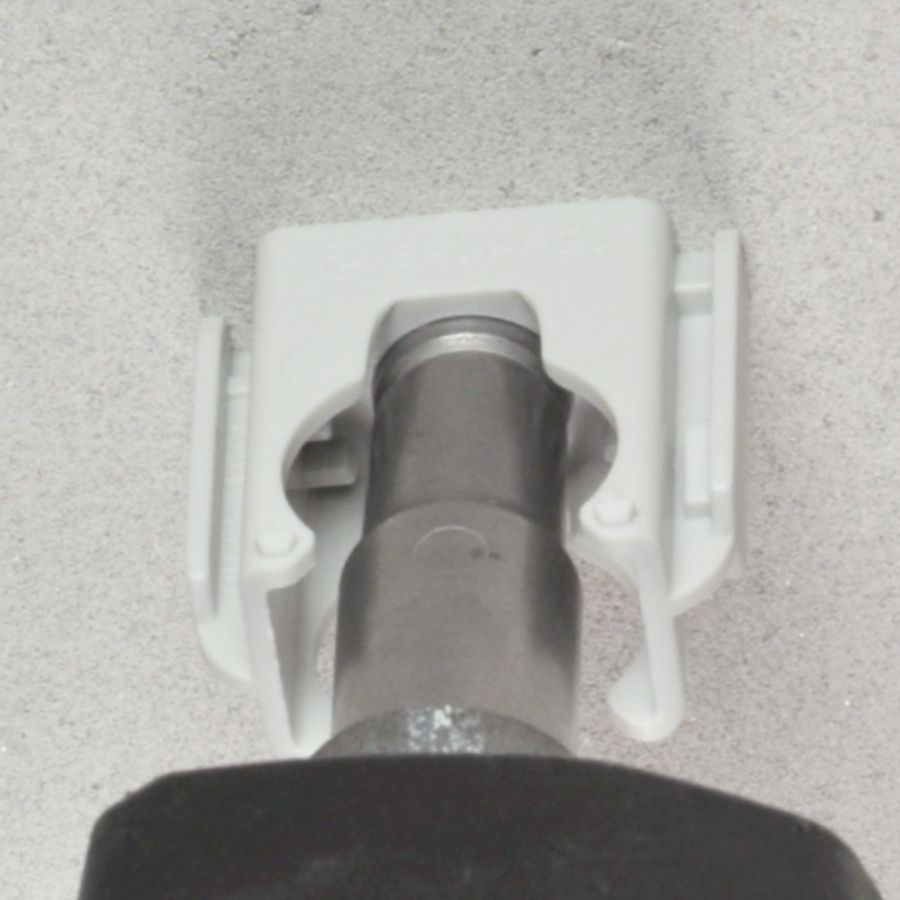 Kunststof buiskl schietb halvr 3/4/18,5-19,5mm grijs VVE=100