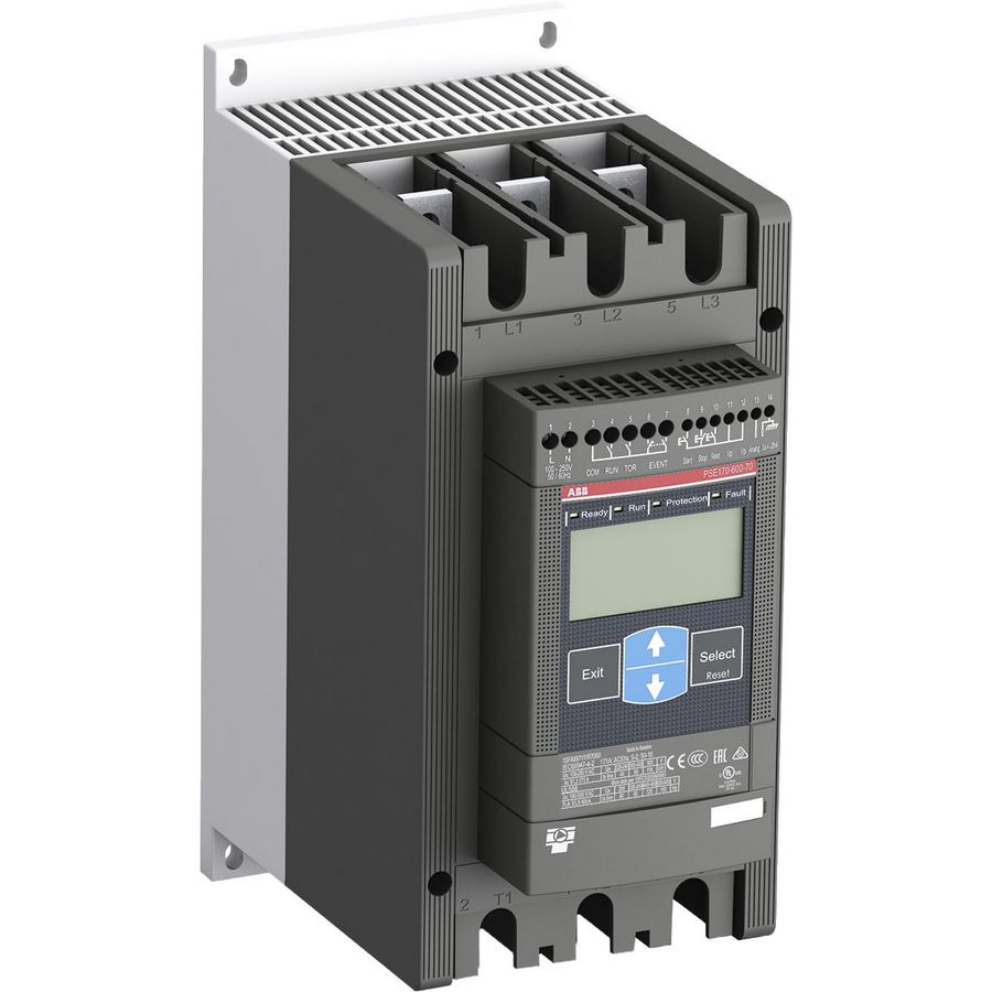 Softstarter stuurspanning 100-250V AC 75kW/400V 143A