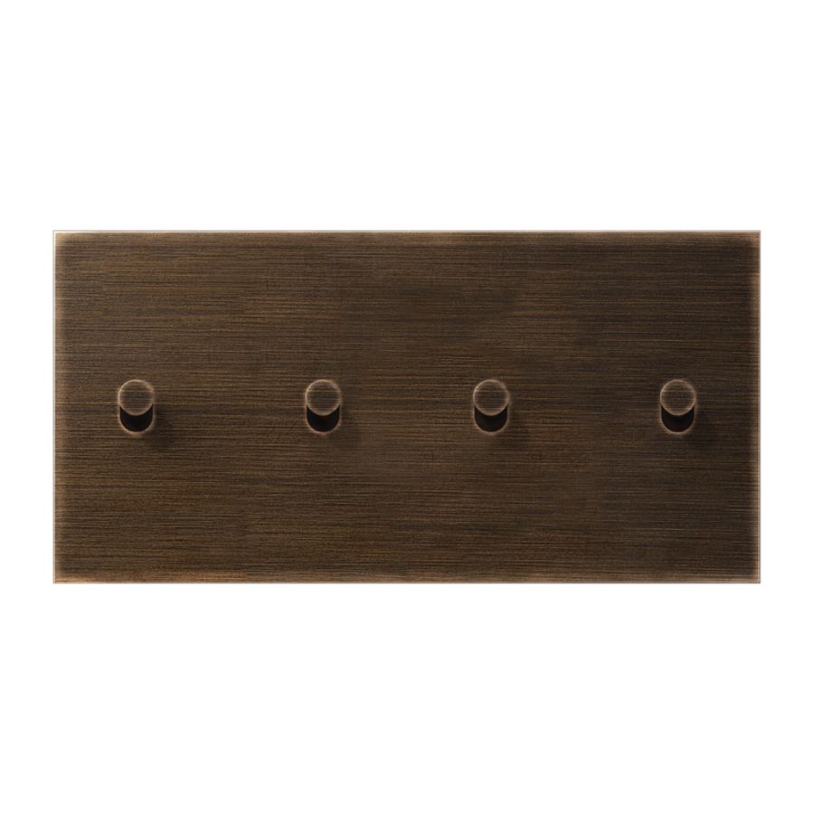 Afdekking tuimelhevel "kegel" 2-v. 2 x 2 tuimelhevels horiz