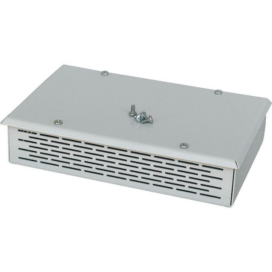 Flensplaat F3A IP30 metaal met ventilatiekap RAL7035