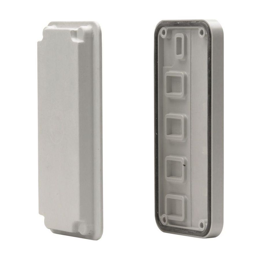 Eindkap+railschot L123 15x8+N 15x4