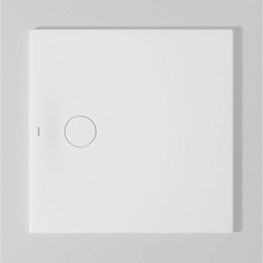 Douchebak Tempano 800x800mm, vierkant, wit