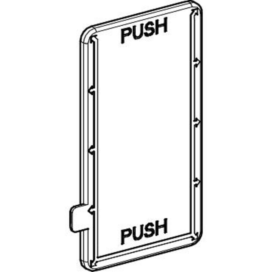 Kapje aftakking IP55 Reserveonderdeel Canalis KS VVE=10