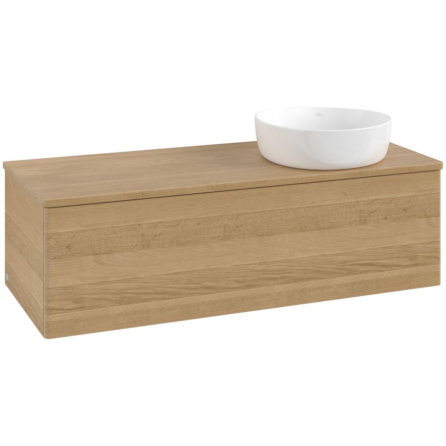 Wastafelonderkast Antao 1200x360x500mm Honey Oak K34011HN