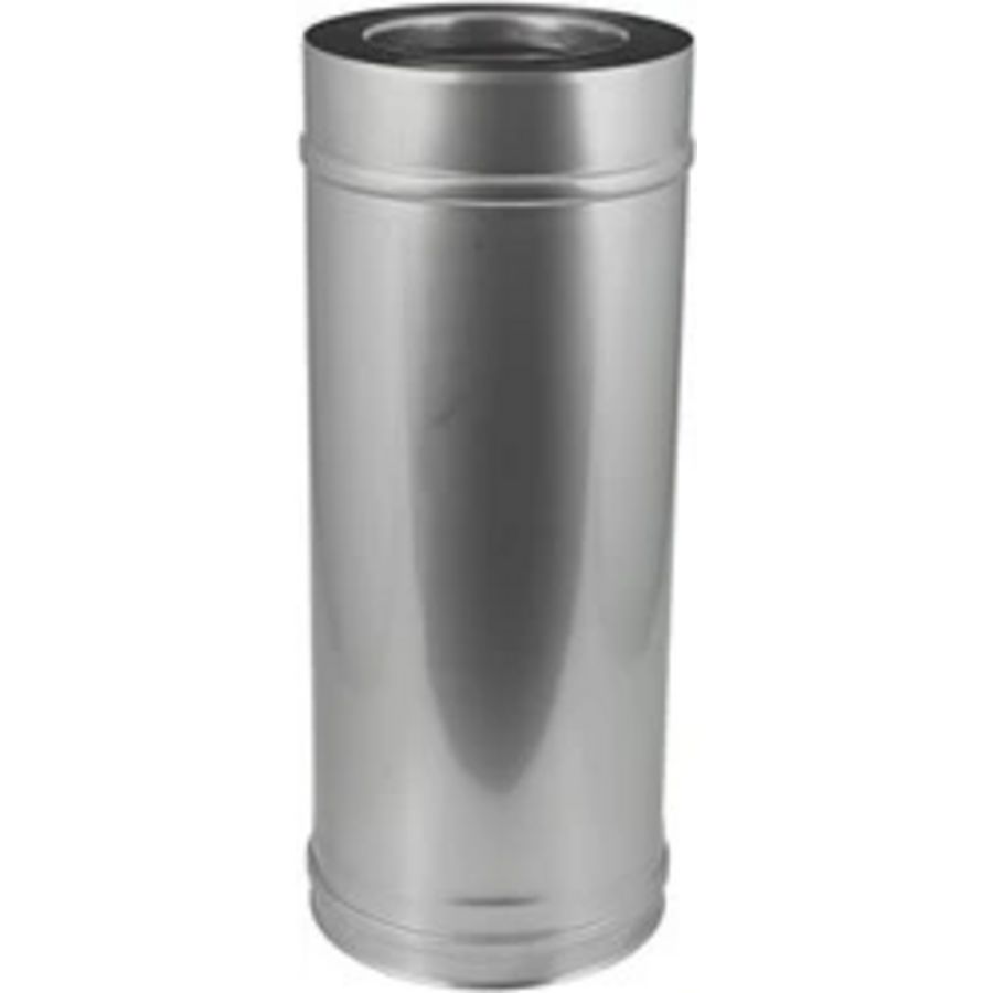 Concentrisch Ø100/150mm buis L1000mm I316L/I304 (D0,5/0,5)