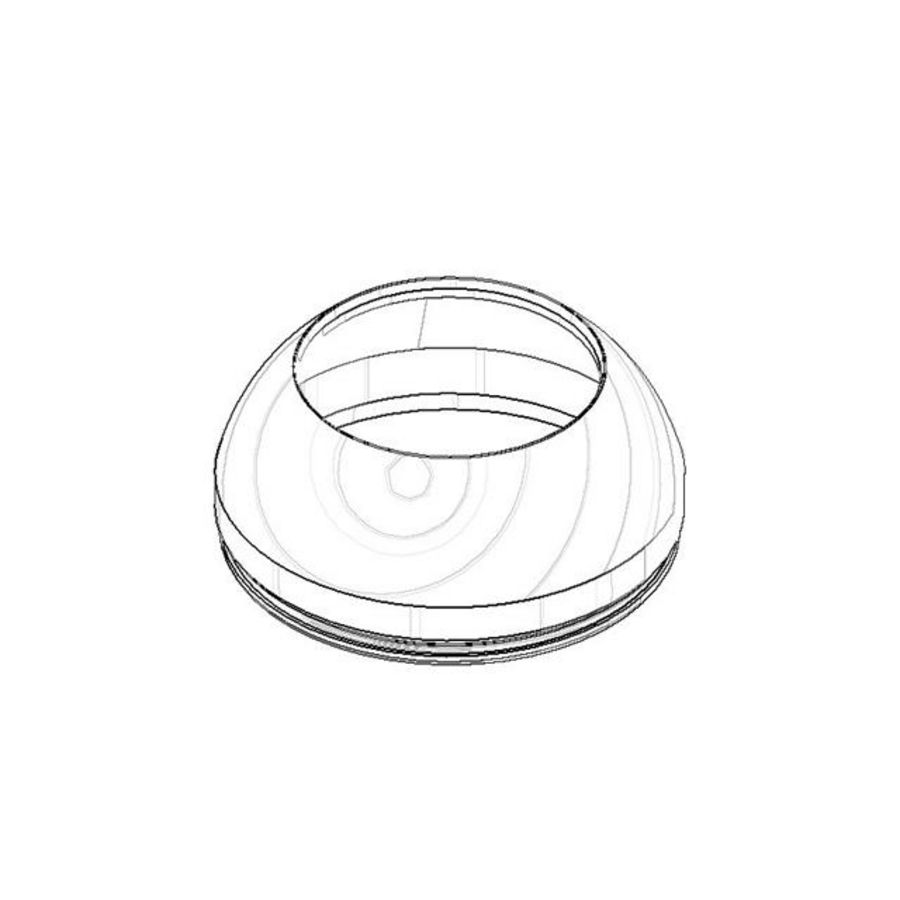 Kapje 47,5x20,5mm chr 092830010-00