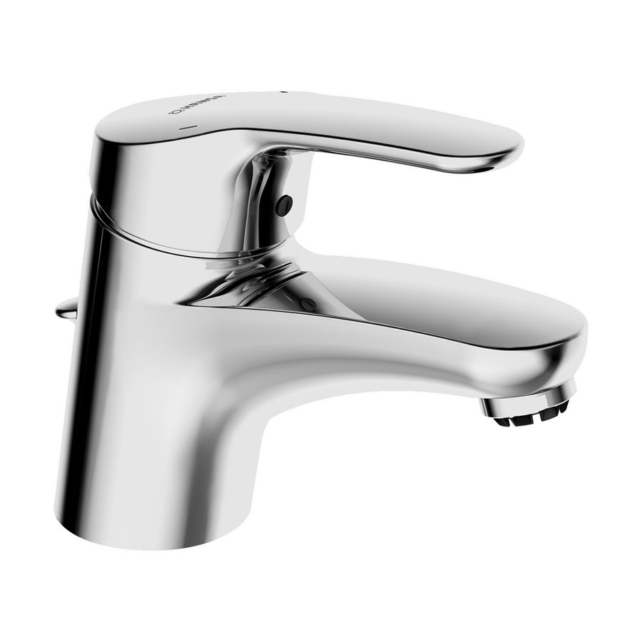 Mix wastafelmengkraan vaste uitloop met waste