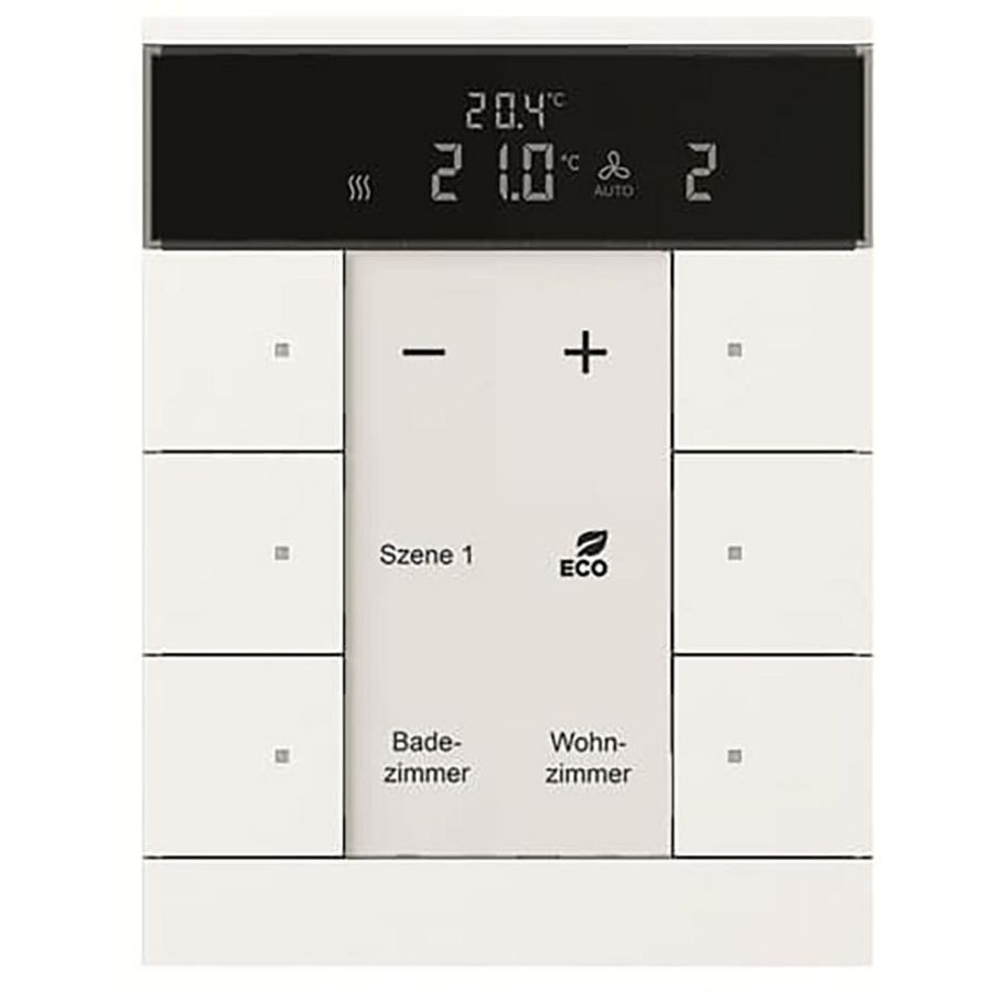 HVAC- sensor KNX - ClimaEco Mat wit 6f CE (SBR/U6.0.11-884)