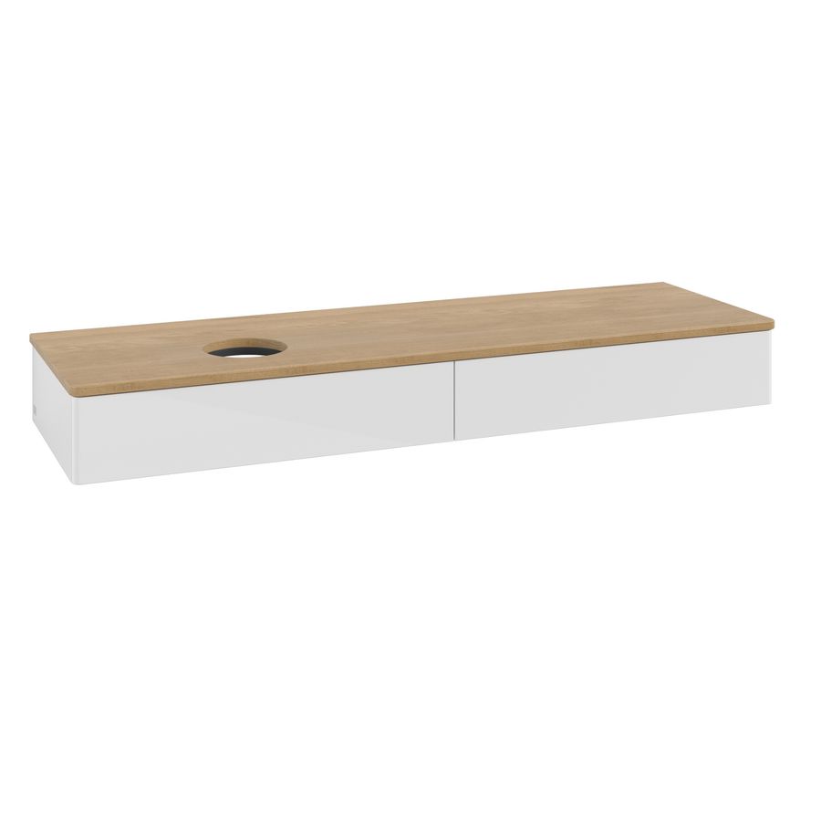 Wastafelonderkast Antao 1600x190x500mm G.White.L K15011GF